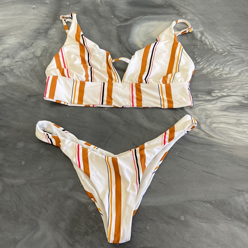 Billabong bikini - stripe - sz med